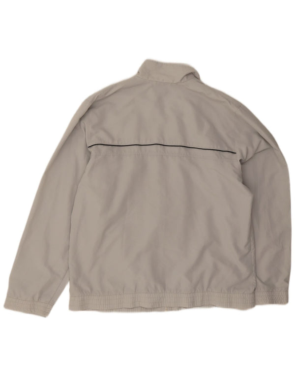 Męska kurtka dresowa Adidas UK 46/48 XL Szary poliester