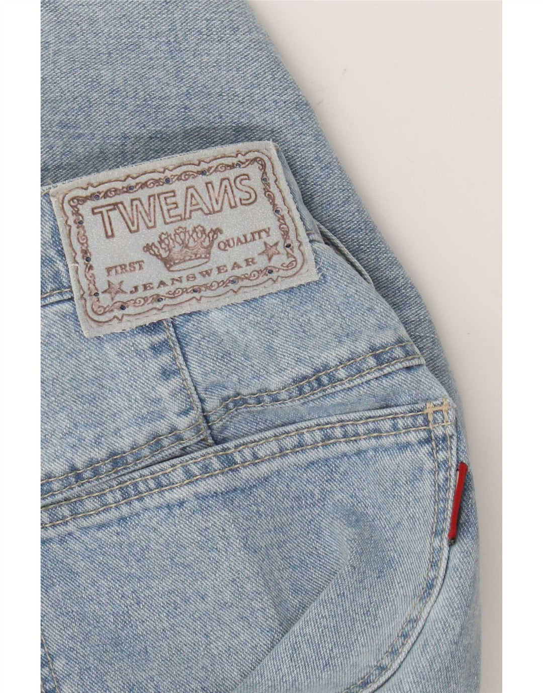Vintage Womens Tapered Jeans W28 L30 Blue
