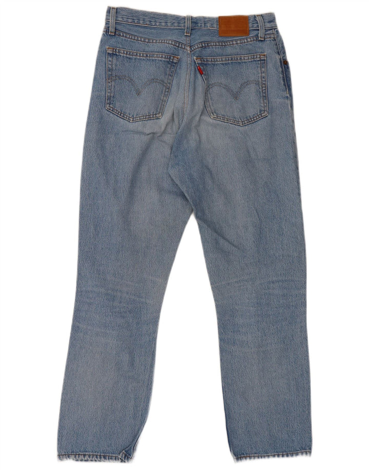 Męskie jeansy Levi's 501 Straight W30 L28 Niebieskie bawełniane