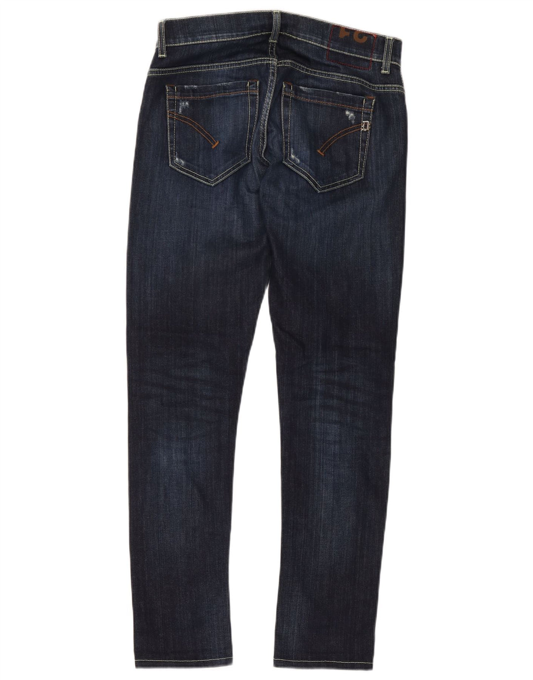 Dondup Męskie jeansy slim W31 L30 Granatowa bawełna