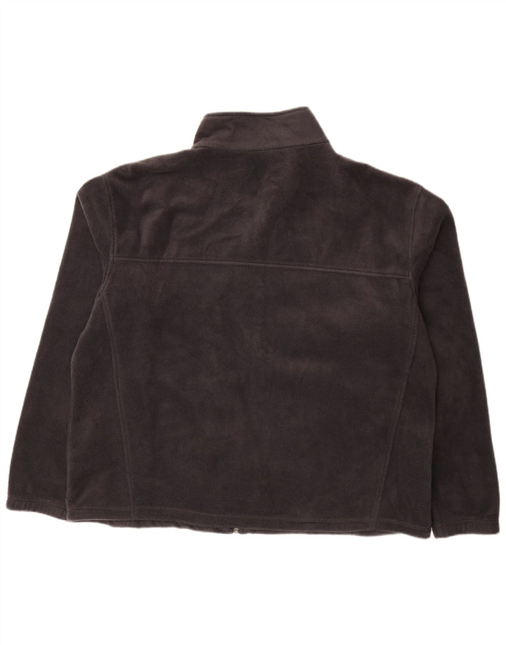 Męska kurtka polarowa COLUMBIA UK 44 2XL Czarny poliester