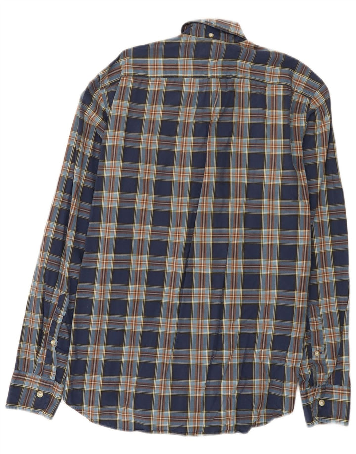Koszula męska J. Crew, rozmiar 14, 1/2, mała, niebieska, bawełniana kratka
