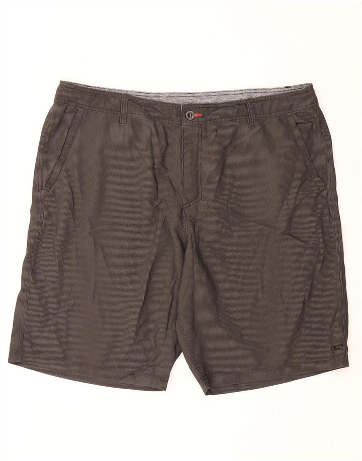 Męskie spodenki chino O'Neill W40 XL Szary poliester w prążki