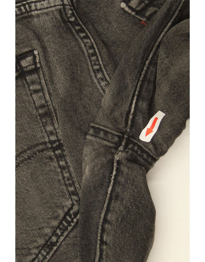 Męskie jeansy Levi's 502 Tapered W32 L30 Szara bawełna