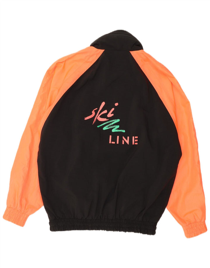 COSMOS Męska wiatrówka o luźnym kroju z grafiką UK 36, mała czarna