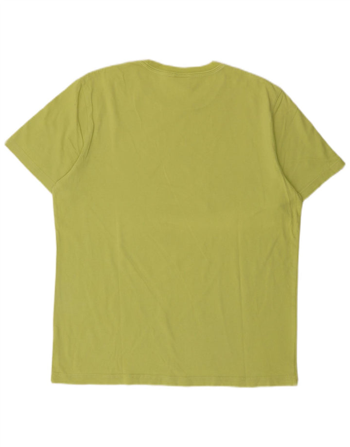 Męski T-shirt Puma z grafiką, duży, zielony