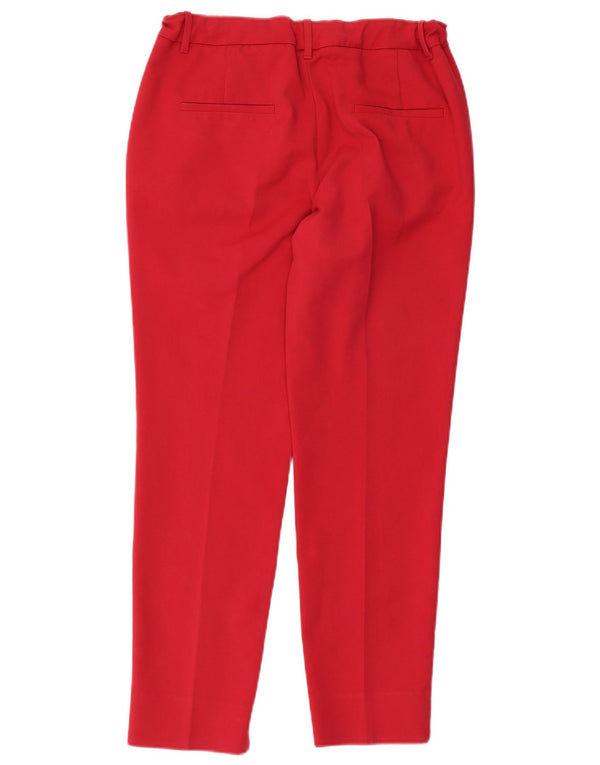 Spodnie damskie Zara Slim Chino, duże W30 L27, różowa bawełna