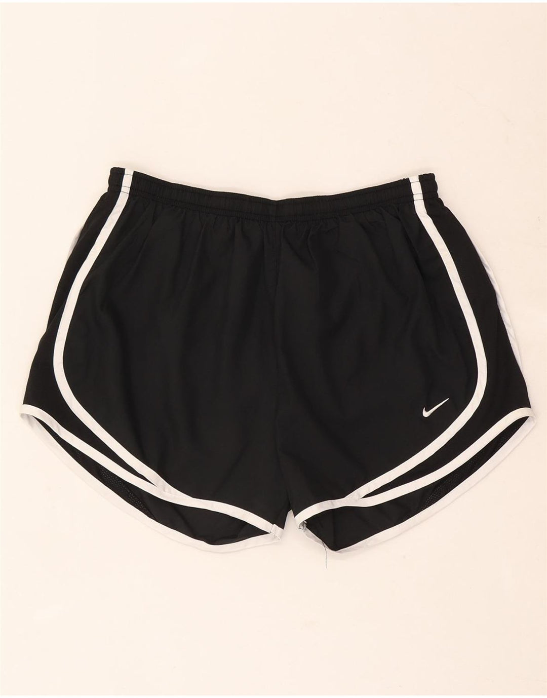 Damskie spodenki sportowe Nike Dri Fit UK 14, średni czarny poliester