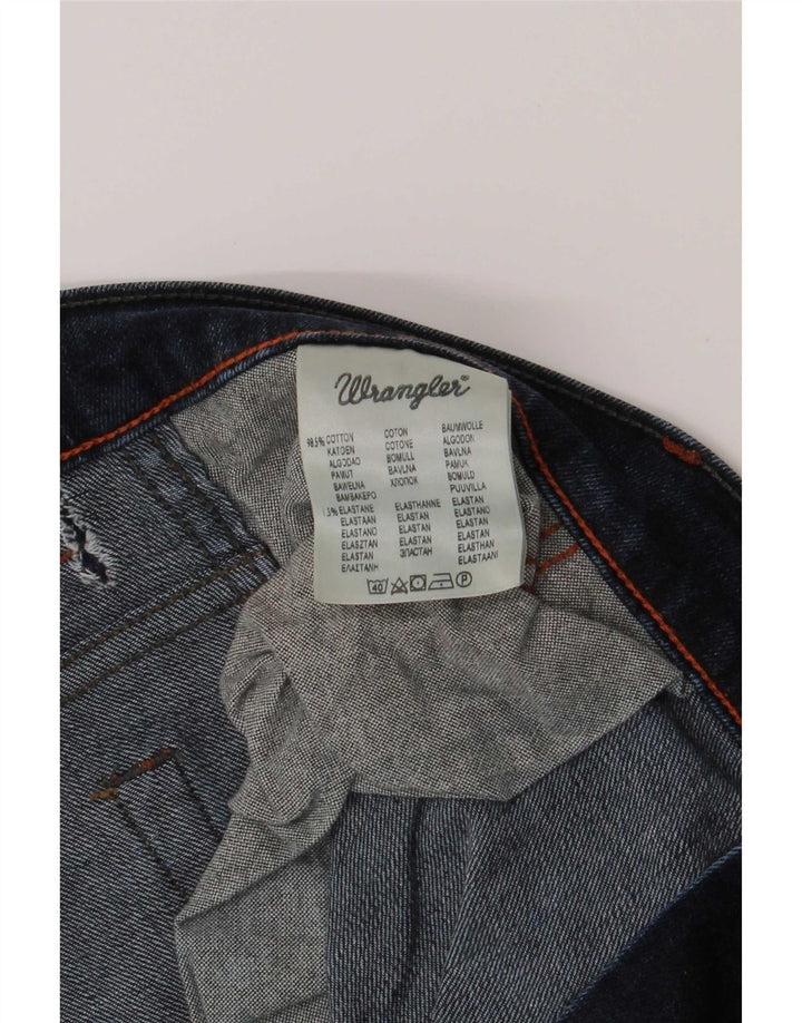 Męskie jeansy Wrangler Texas Stretch Straight W38 L30 Niebieskie, bawełniane