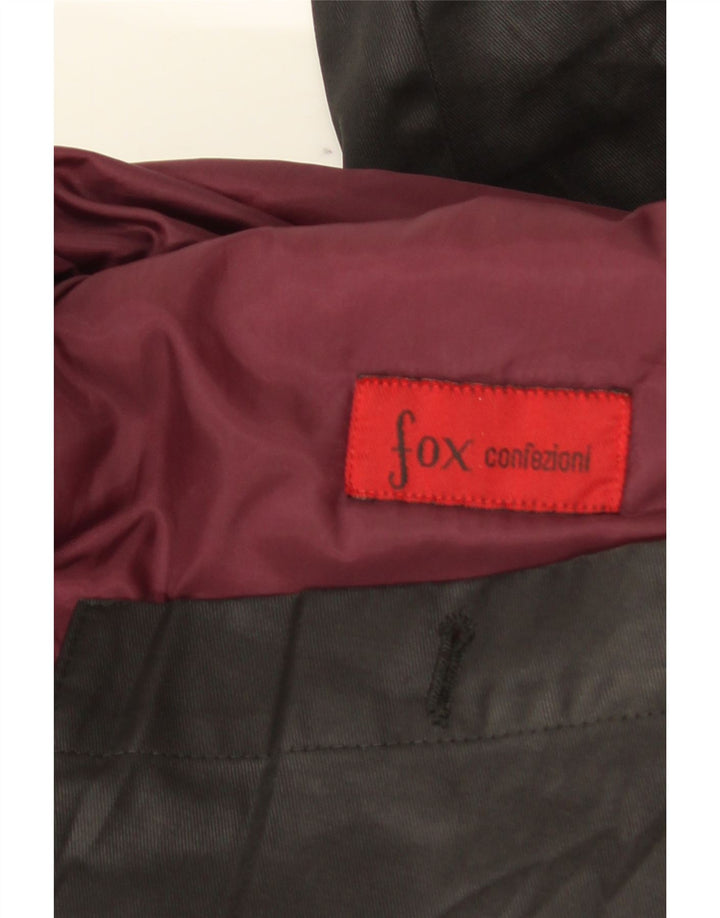 Płaszcz męski wiatrówka Vintage UK 42 XL czarny