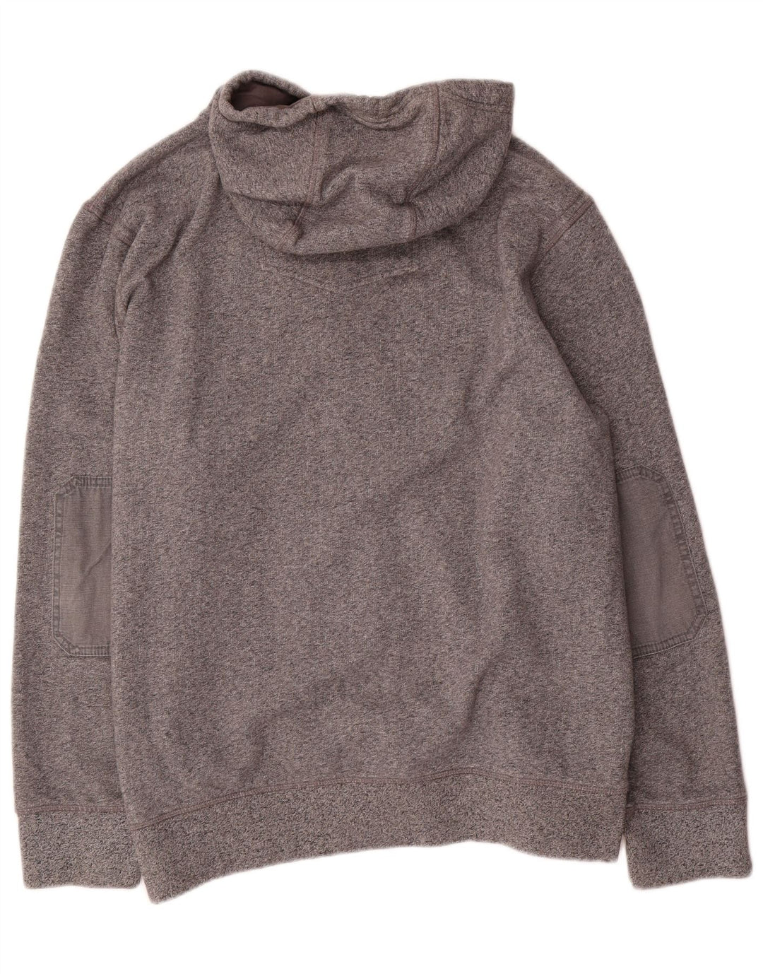 Męski sweter z kapturem i zamkiem błyskawicznym Fat Face 2XL Szara bawełna