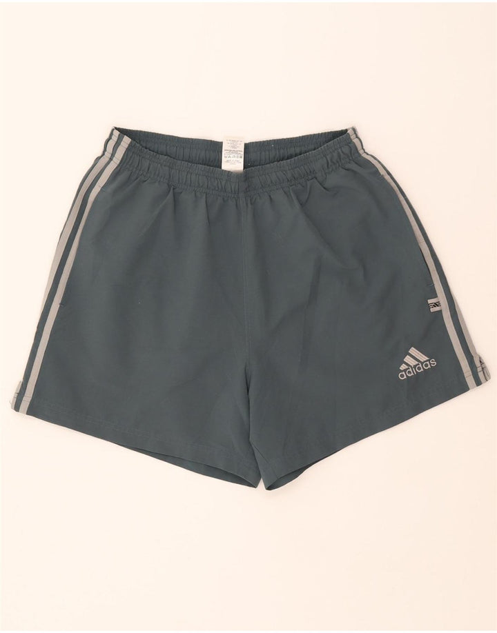 Męskie spodenki sportowe Adidas, średni zielony poliester