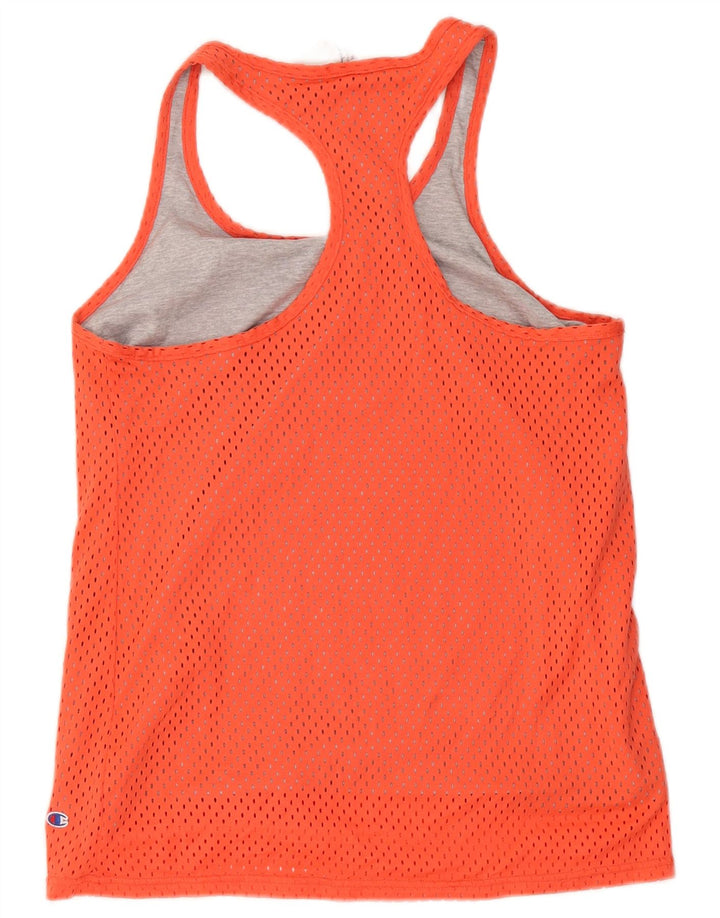Damska kamizelka Champion Athletic Fit Graphic Top UK 14 Średni pomarańczowy poliester