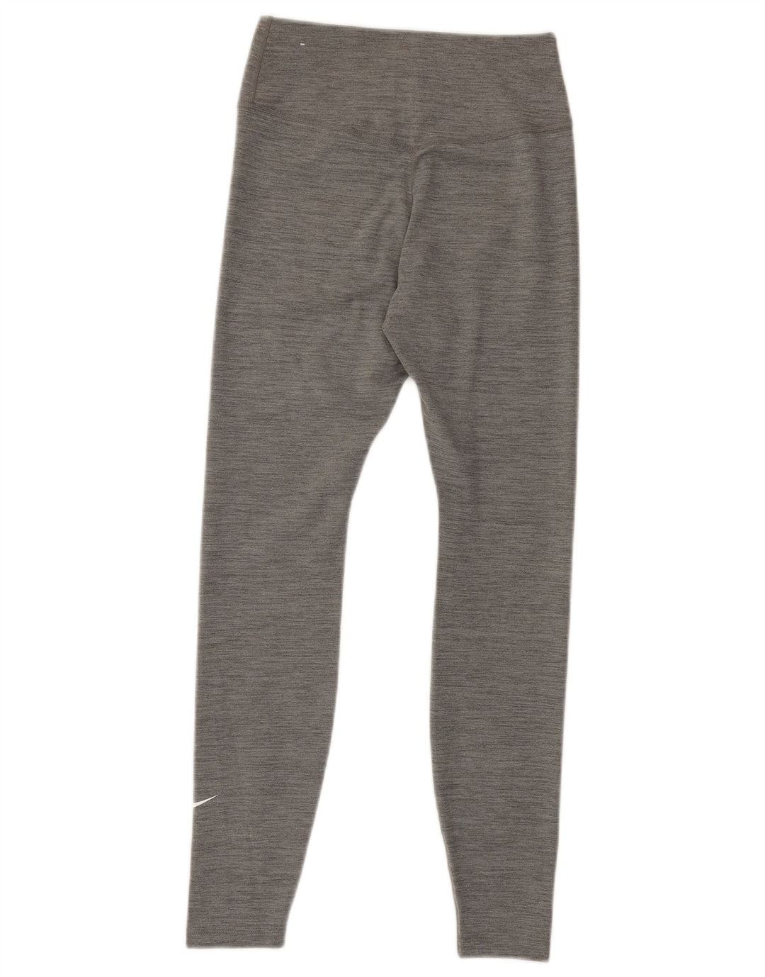 NIKE Womens Dri Fit Leggings UK 10 Small  Grey Polyester