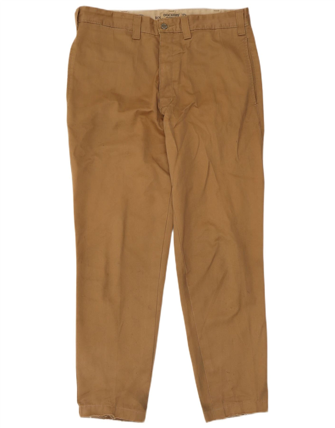 Spodnie męskie DOCKERS Slim Chino W34 L29 Beżowa bawełna