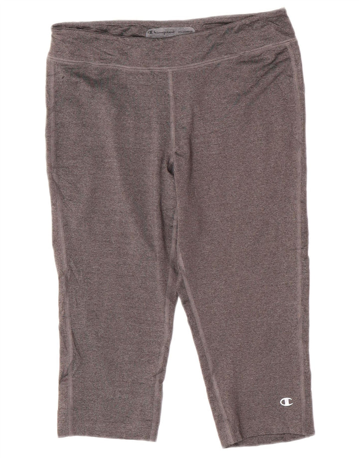 Damskie legginsy Capri Champion UK 12, średni szary poliester