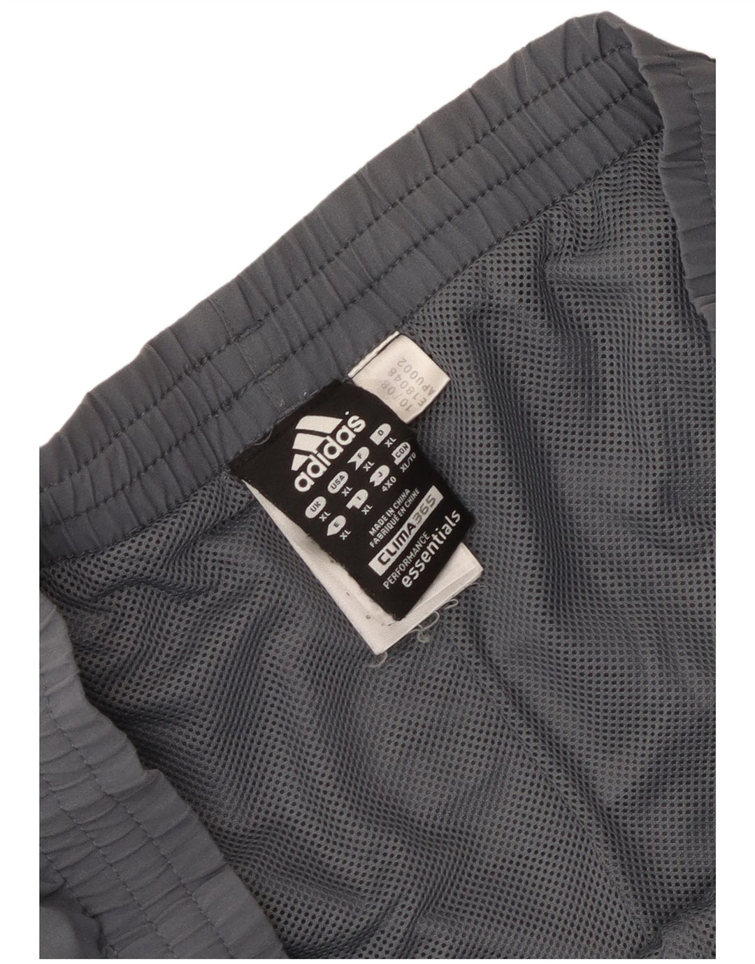 Spodenki sportowe Adidas Męskie Clima 365 XL Szary poliester