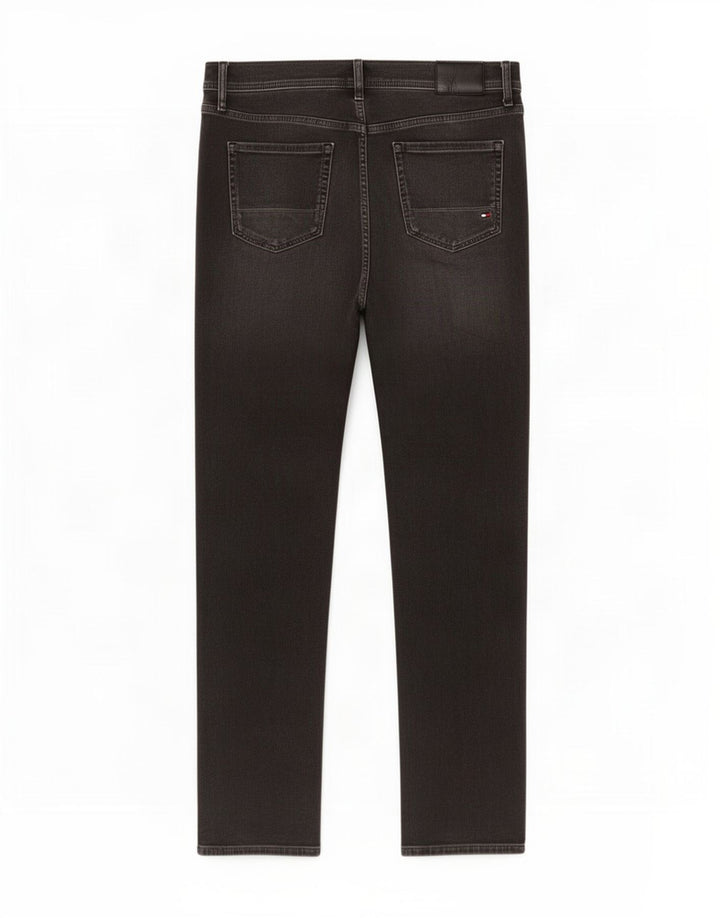 Męskie jeansy slim fit Tommy Hilfiger W34 L34 Szara bawełna