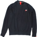 NIKE Mens Sweatshirt Jumper Medium Navy Blue Cotton