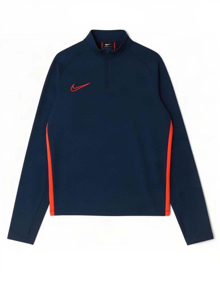 Chłopięcy dres Nike Dri Fit z pulowerem, rozmiar 12-13 lat, rozmiar granatowy