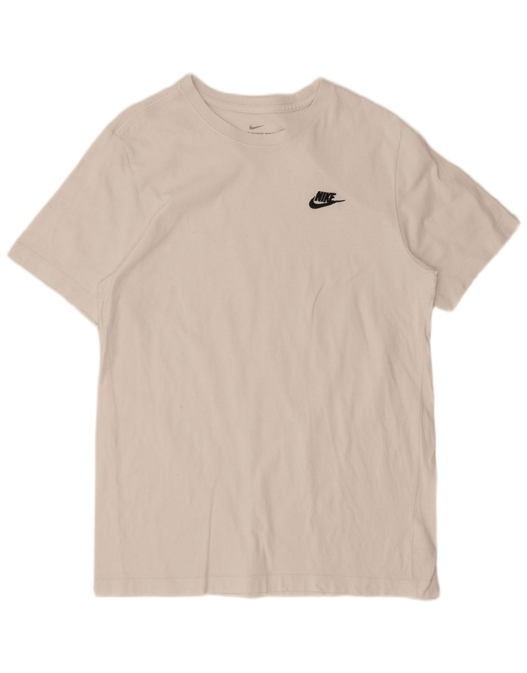 T-shirt męski Nike, średni, biały, bawełniany