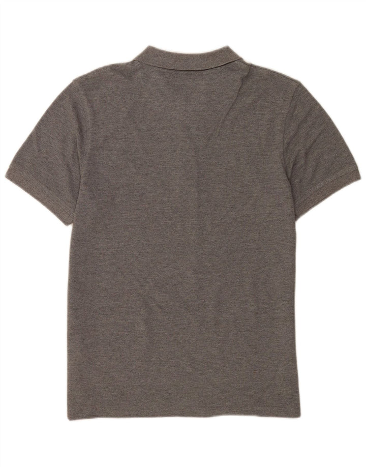Męska koszulka polo Lyle & Scott, średnioszara, bawełniana