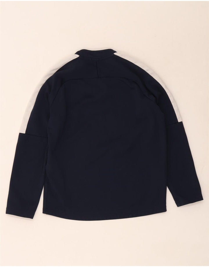 Chłopięcy dres Nike Dri Fit z pulowerem 10-11 lat, średni granatowy