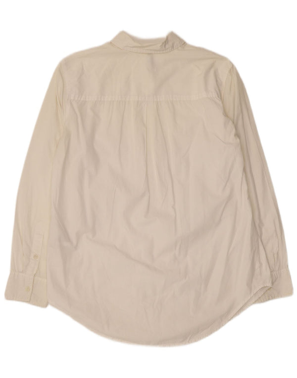 Koszula damska BENETTON oversize UK 6 XS, biała, bawełniana