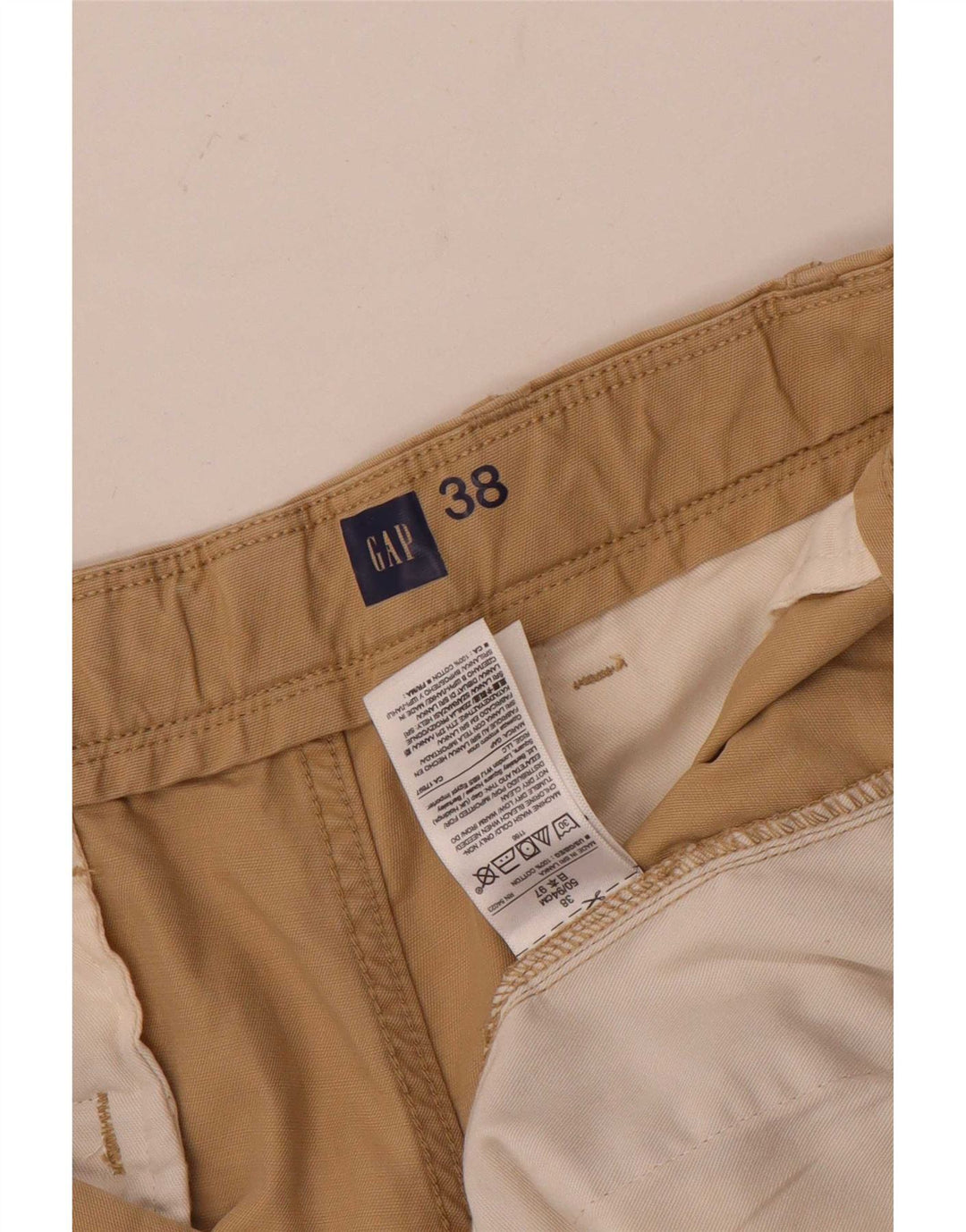 Męskie spodenki chino Gap W38 XL beżowa bawełna