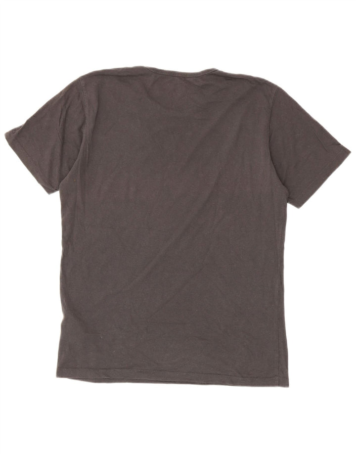 Męski t-shirt Lee o regularnym kroju, mały, szary, bawełniany
