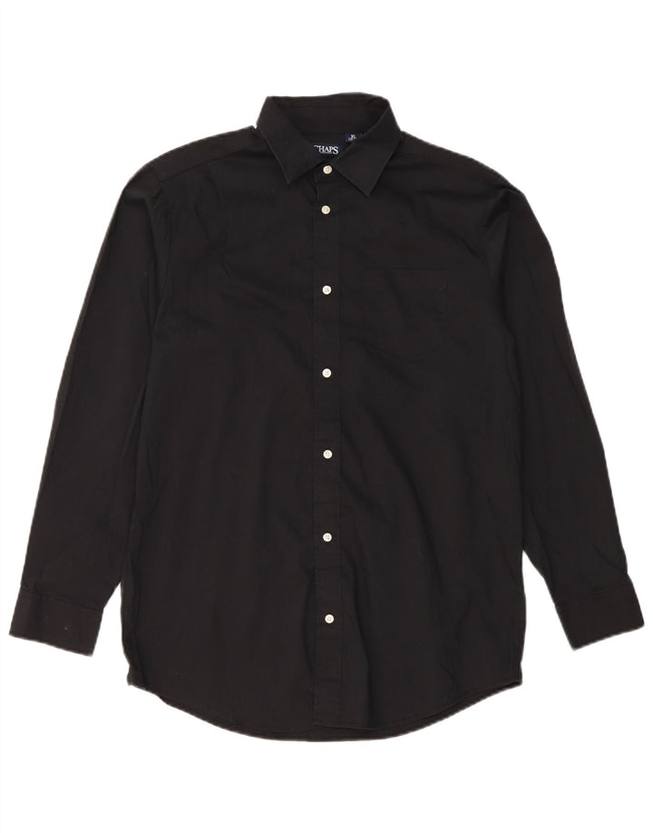 Koszula chłopięca Chaps 15-16 lat XL, czarna, bawełniana