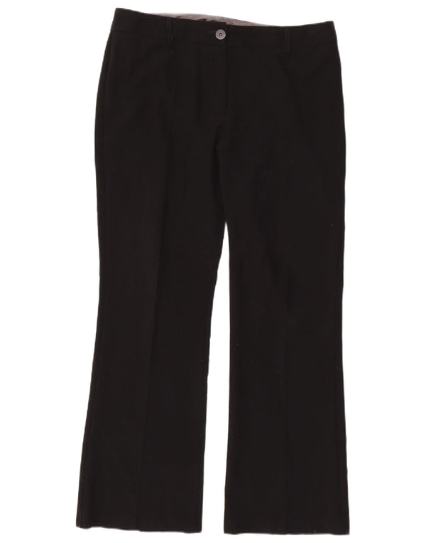 Spodnie damskie Marks & Spencer Bootcut UK 14 Large W34 L30 Black
