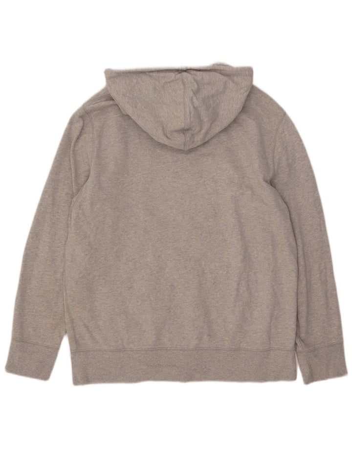 Męski sweter z kapturem i zamkiem błyskawicznym Levi's, duży, szary, z bawełny w plamki