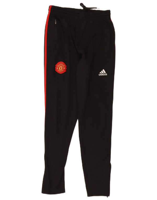 Damskie spodnie dresowe Adidas Manchester United UK 12, średnie czarne
