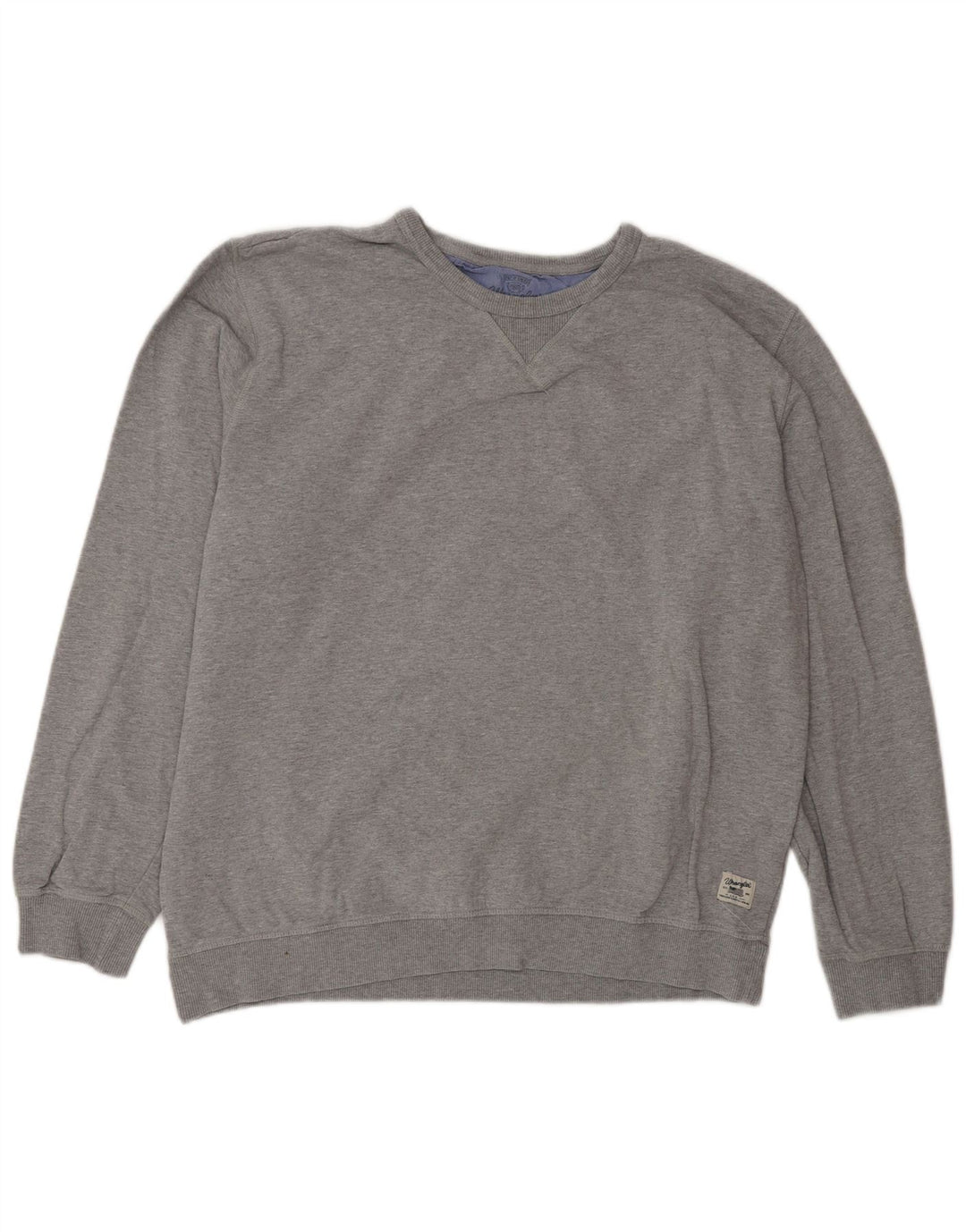 Męska bluza dresowa Wrangler o regularnym kroju XL, szara, bawełniana