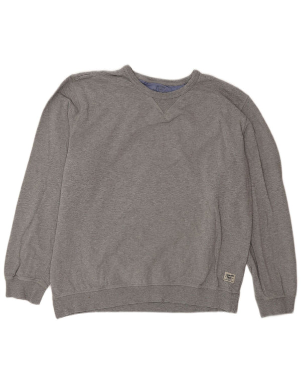 Męska bluza dresowa Wrangler o regularnym kroju XL, szara, bawełniana