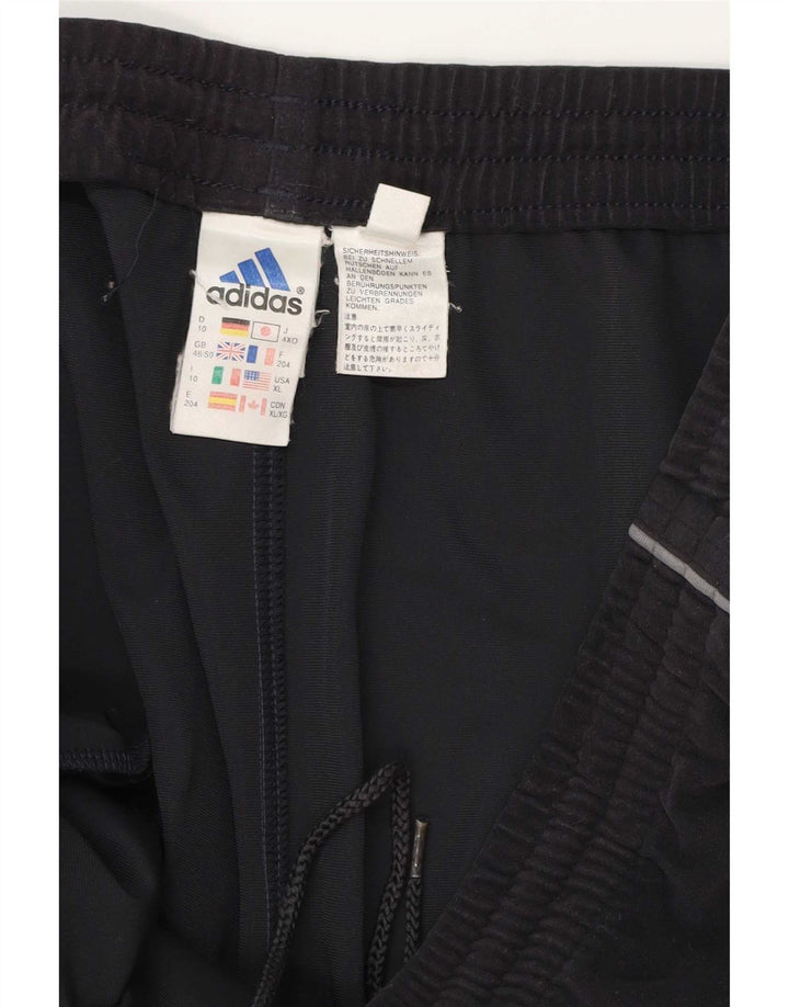 Męskie spodnie dresowe Adidas UK 48/50 XL Szary poliester
