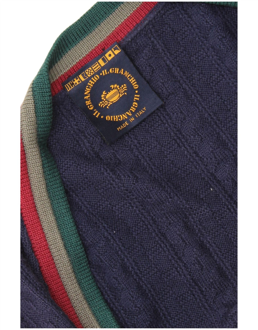Sweter męski IL GRANCHIO XL granatowy