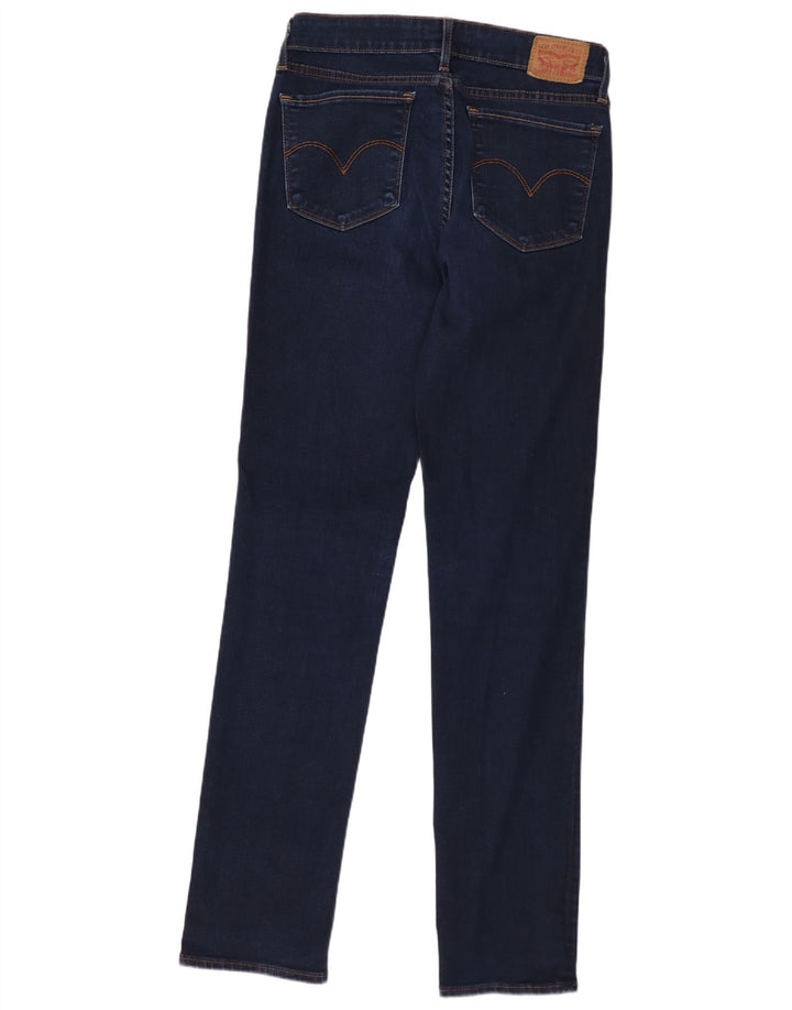 Damskie jeansy LEVI'S 712 Slim W29 L31 Granatowa bawełna