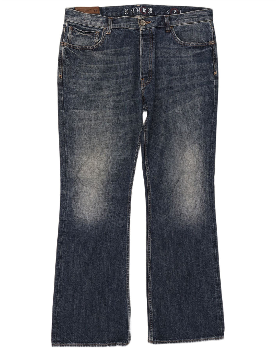 Męskie jeansy Bootcut Fat Face W36 L32 Granatowe, bawełniane