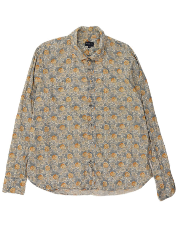 Koszula męska Paul Smith 2XL, wielobarwna, bawełniana w kwiaty
