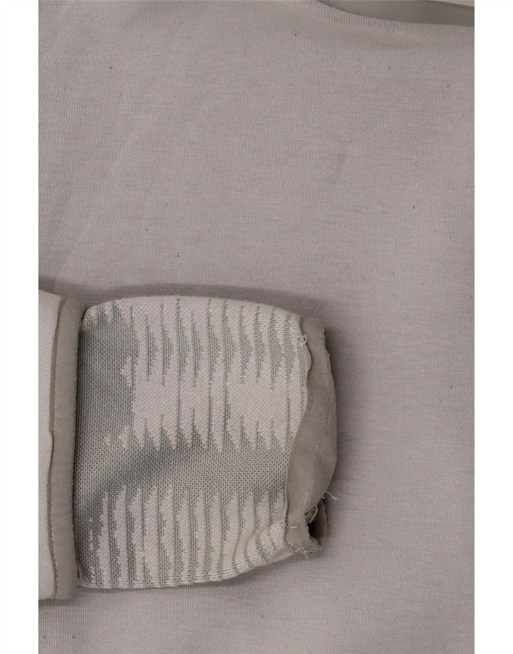 ADIDAS Mens Hoodie Jumper Small Grey Vintage Adidas and Second-Hand Adidas from Messina Hembry 