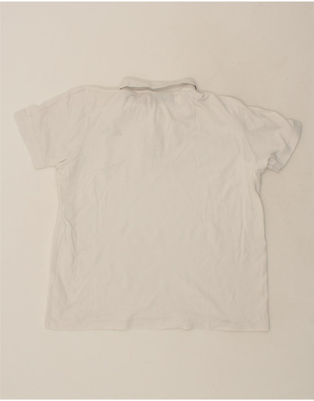 KAPPA Mens Polo Shirt XL White Cotton Vintage Kappa and Second-Hand Kappa from Messina Hembry 