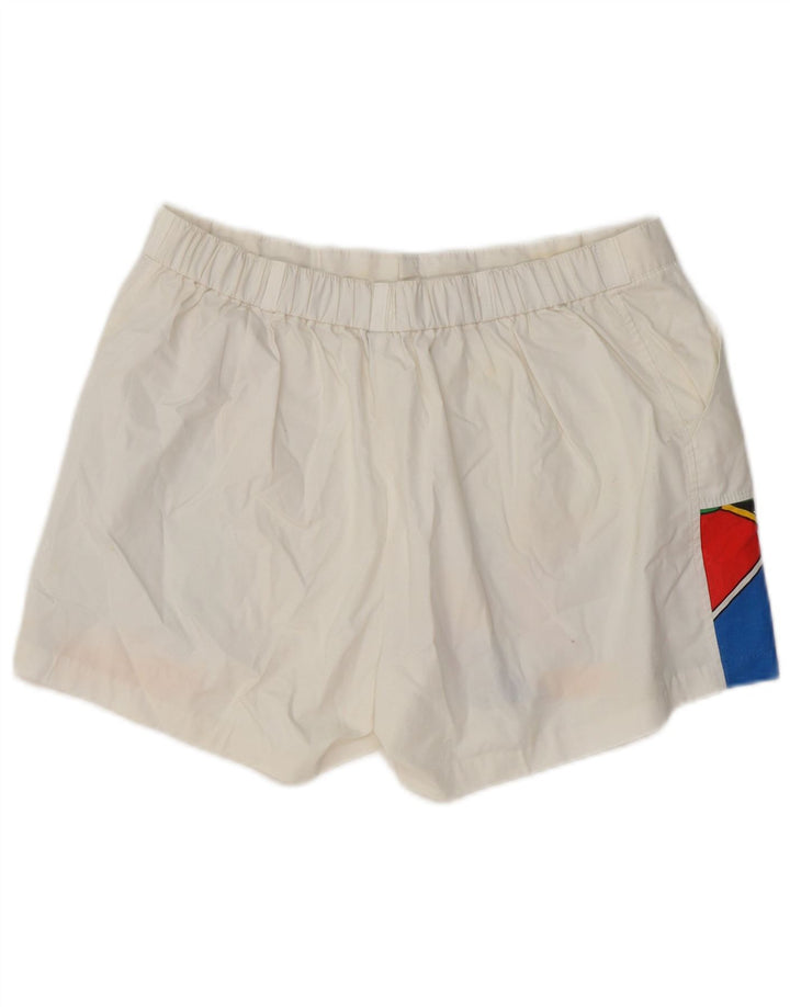 Męskie spodenki Chino TRIGEMA IT 52 XL W36 Biała, geometryczna bawełna