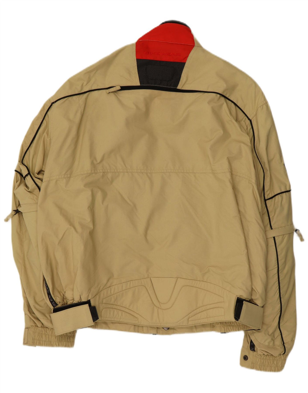 Męska kurtka racer Arlen Ness IT 56 3XL Beżowy nylon z blokami kolorów