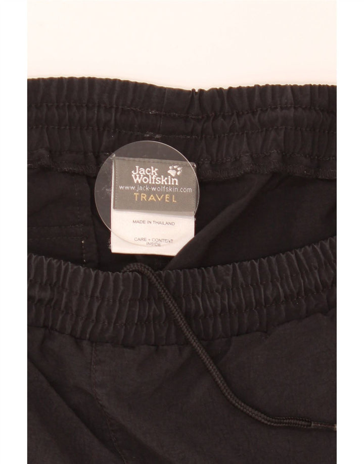 Męskie spodenki cargo Jack Wolfskin duże W34 czarne