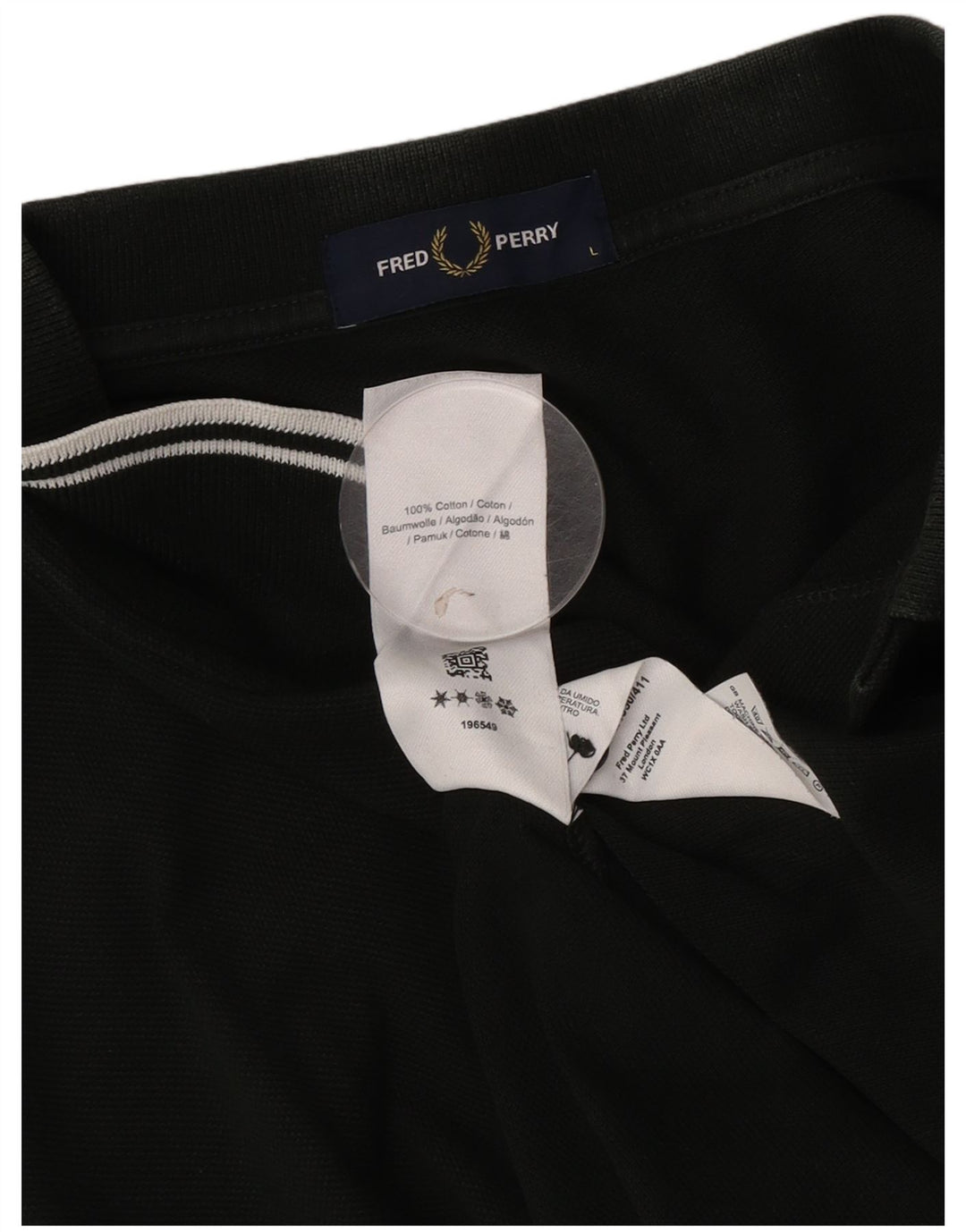 Męska koszulka polo Fred Perry, duża, bawełniana khaki