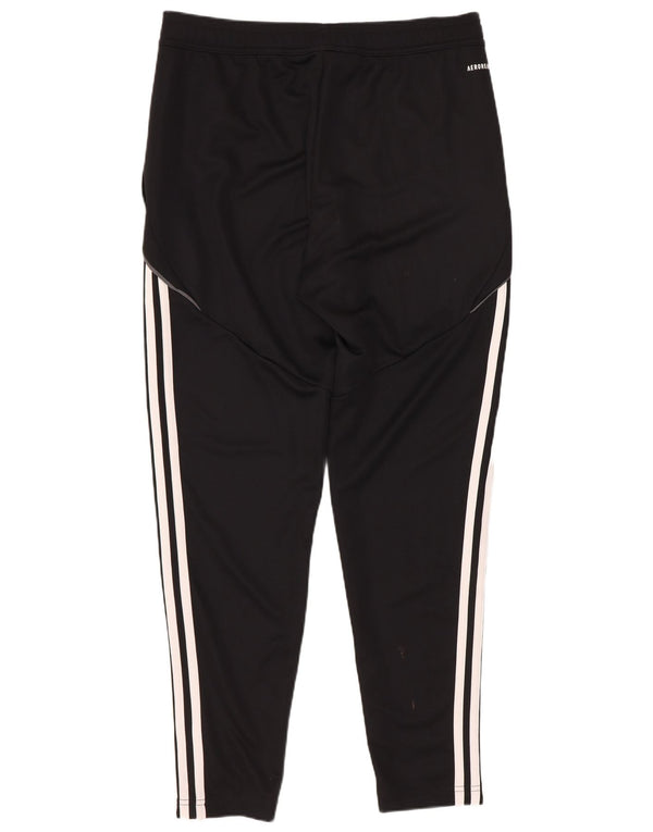 Męskie spodnie dresowe Adidas Aeroready Slim Fit, średni czarny poliester
