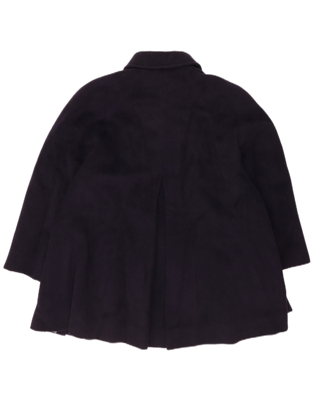 Płaszcz damski w stylu vintage IT 48 XL Granatowa wełna