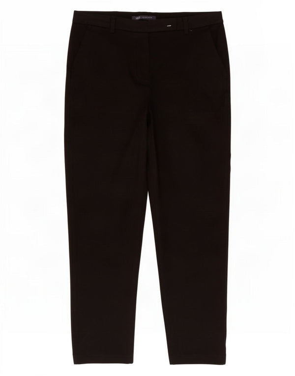Marks & Spencer Damskie proste spodnie codzienne UK 12 Medium W30 L26 Czarne